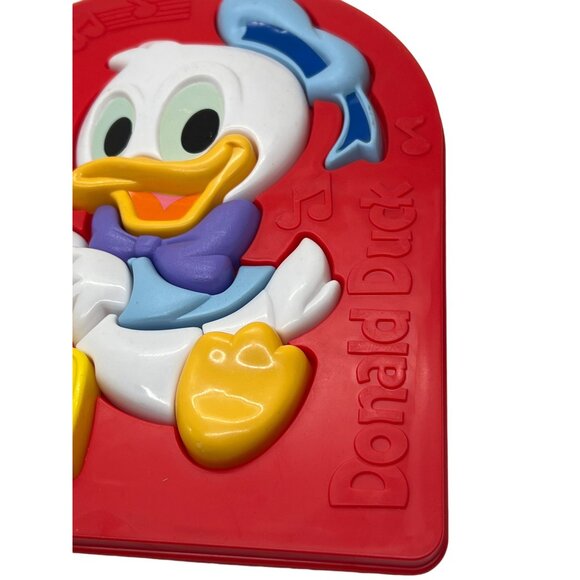 Vintage 80s Arco Donald Duck Puzzle Disney Babies 3D Puzzle Plastic Complete - Picture 2 of 4